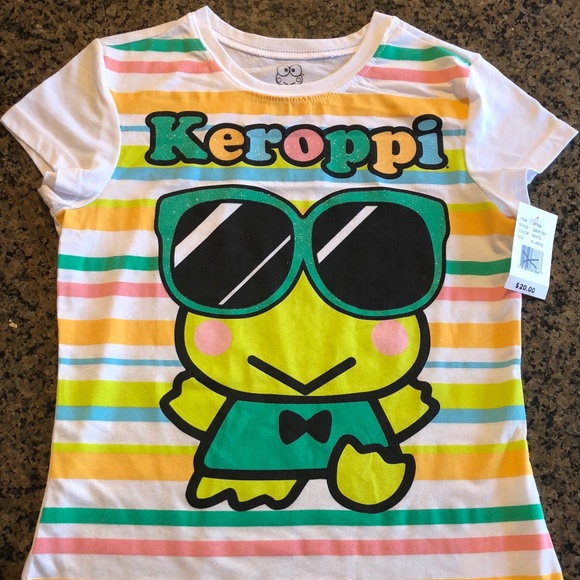 SANRIO KEROPPI GIRLS T-SHIRT - Picture 5 of 5